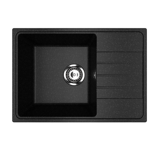 фото Мойка practik pr-m 600-004 черный оникс