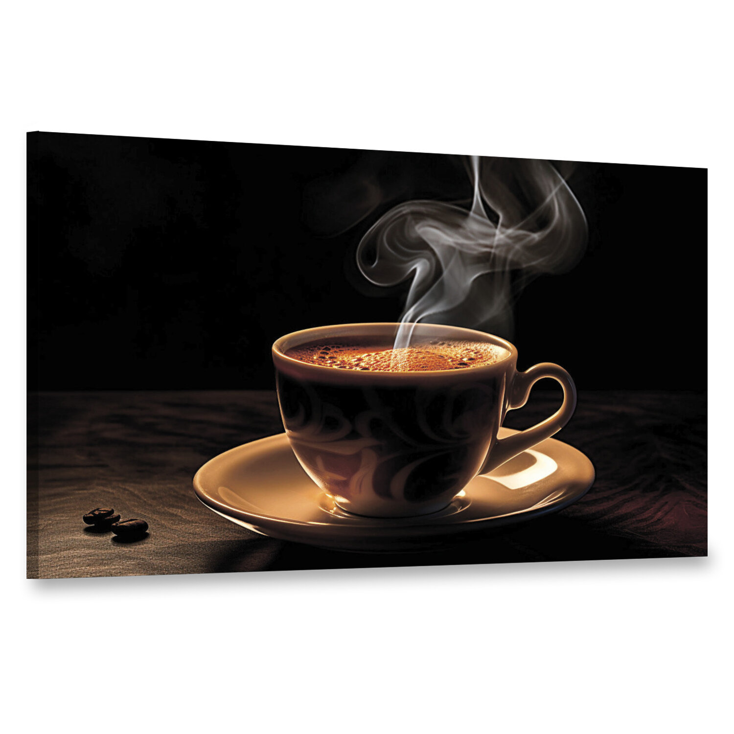 Интерьерная картина 100х60 "кофе"