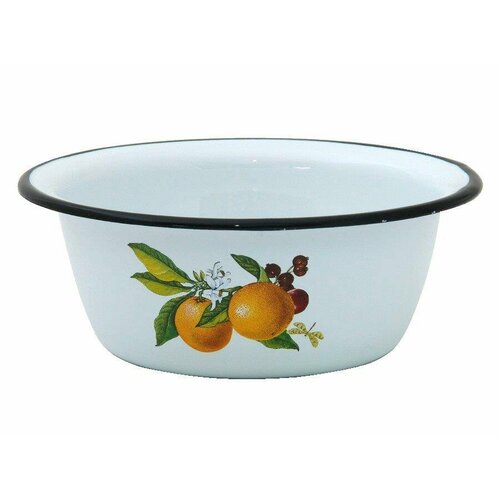 Миска 0,8 л, С-0306/4, Фруктовая фантазия, белый Л