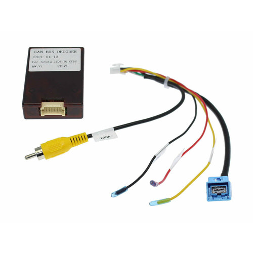 Canbox A10 адаптер BC12 с GVIF LVDS подключения штатной видеокамеры Toyota Lexus 2005 к новой магнитоле 750000₽