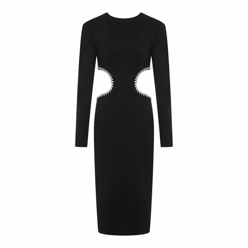 Платье PEONIUM, размер 42, черный