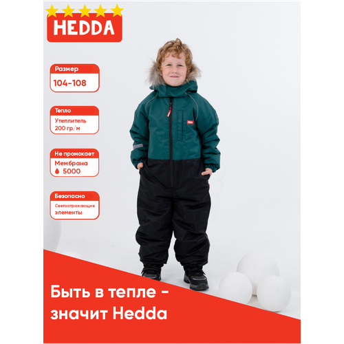 фото Комбинезон hedda размер 104, зеленый