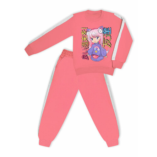 Комплект одежды Ronda, размер 110, розовый ronda размер 110 фиолетовый