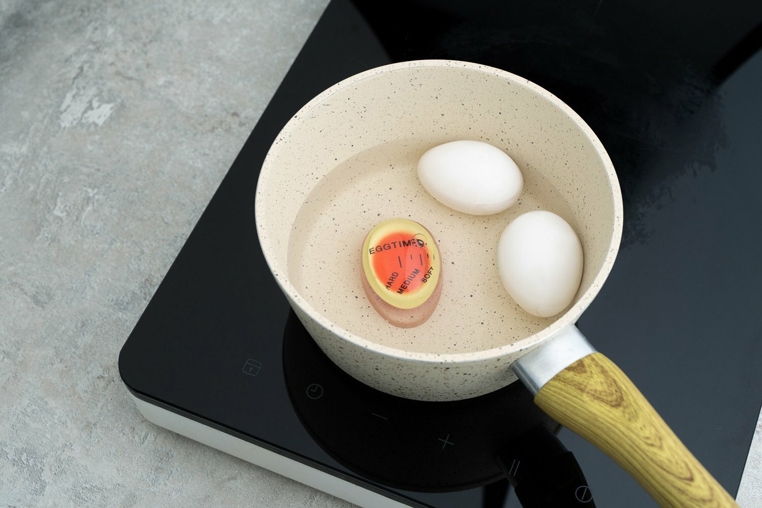 MITTE Egg Таймер для варки яиц - точный хронометр с выбором степени готовности — фото 1