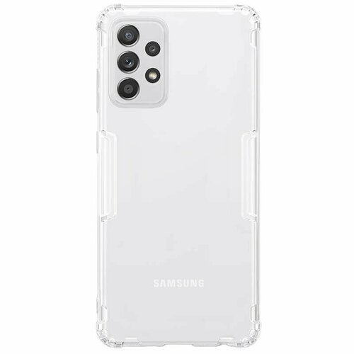 Накладка силиконовая Nillkin Nature TPU Case для Samsung Galaxy A72 A725 прозрачная накладка силиконовая nillkin nature tpu case для samsung galaxy a9 2016 a900 прозрачная