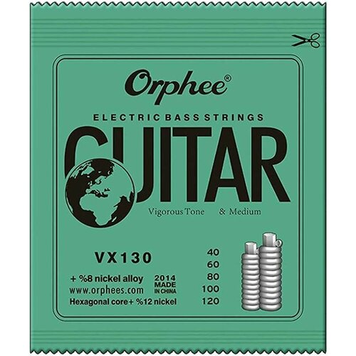 Струны для бас гитары Orphee VX-130 050