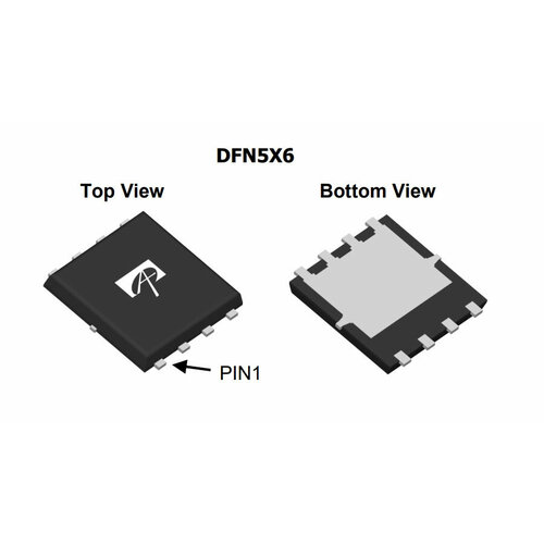 Микросхема AON6520 N-Channel MOSFET 30V 50A DFN5x6