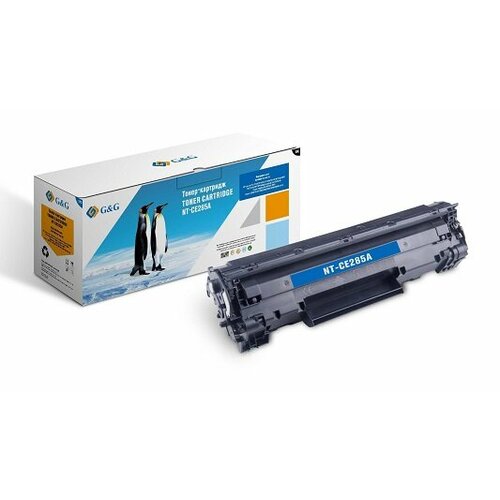 Картридж G&G, аналог HP CB435A/CB436A/CE285A/ Canon 712/713/725 3k с чипом барабан для hp laserjet p1102 m1120 p1005 canon mf3010 mf4410 lbp 6000 lbp 6020 colouring