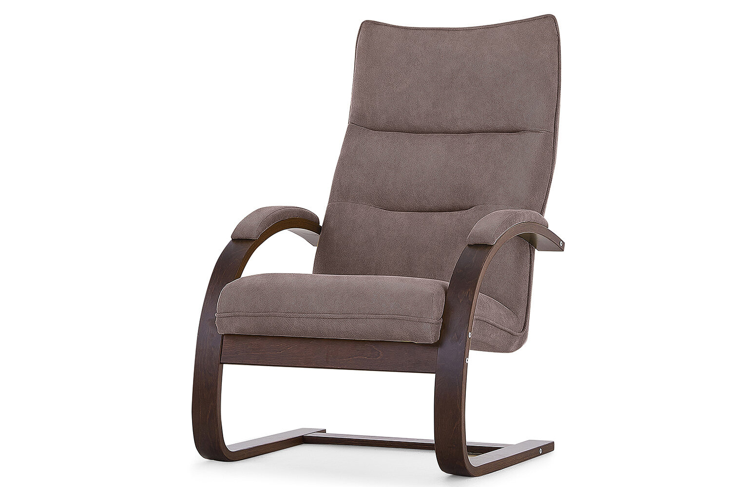 Кресло для отдыха SCANDICA Скаген, 67,5х111х74 см, цвет серо-коричневый
