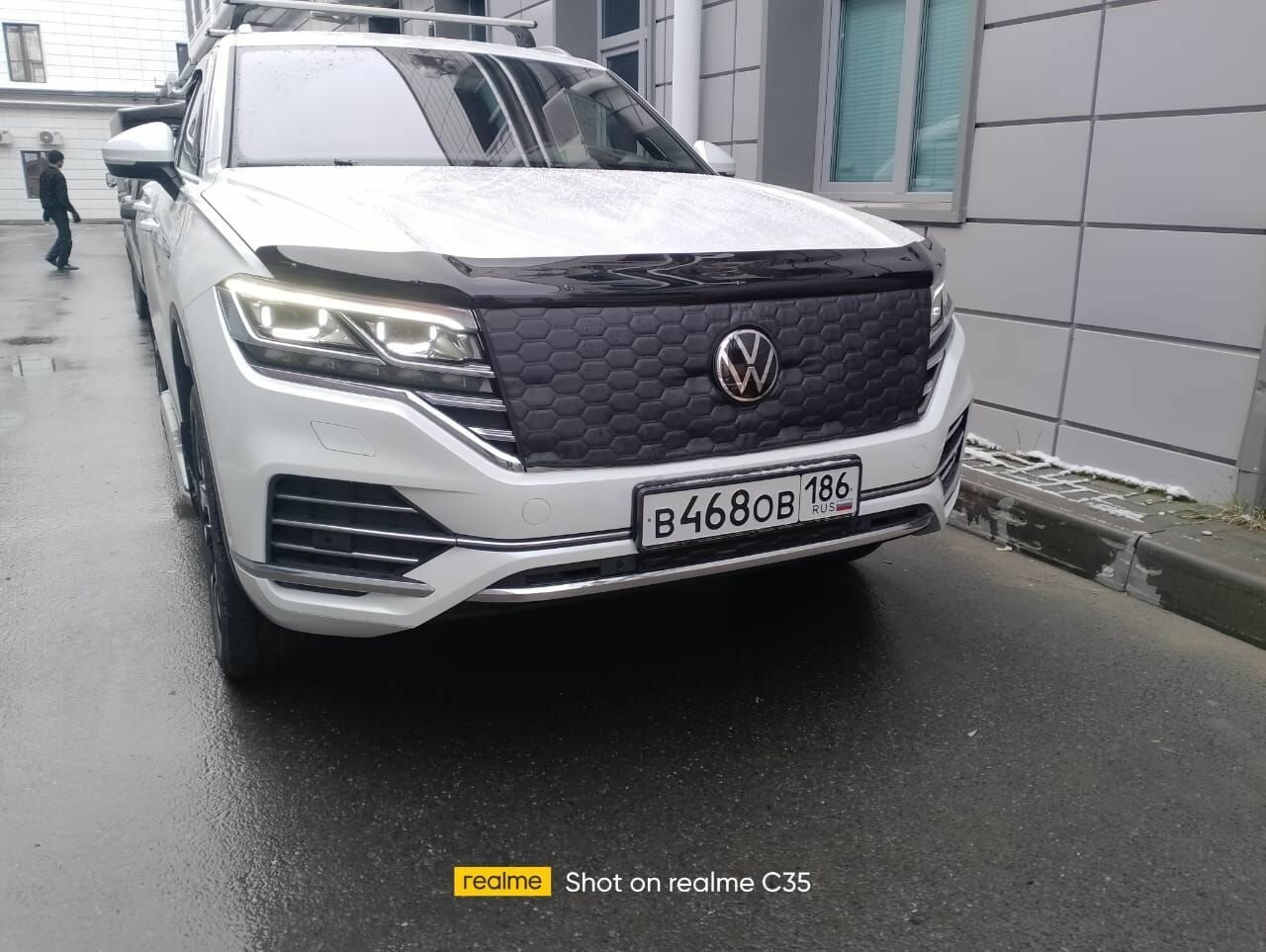 Утеплитель радиатора для Volkswagen Touareg 2023 -н. в. III Рестайлинг