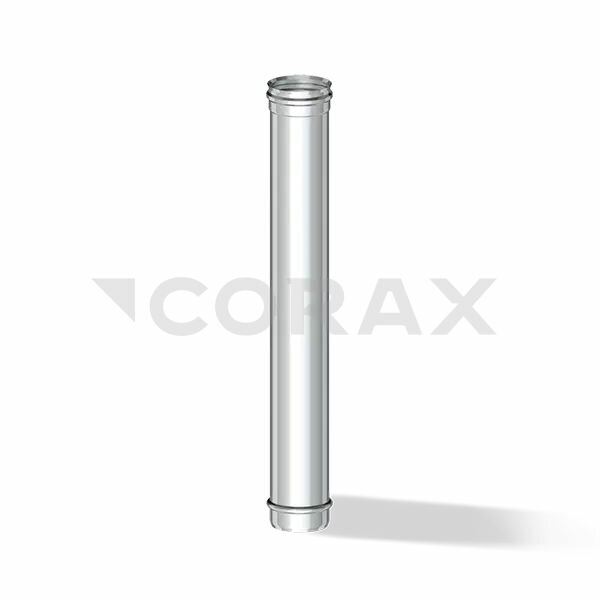 Дымоход труба Corax Ф250 (430/0,5) 1000 мм