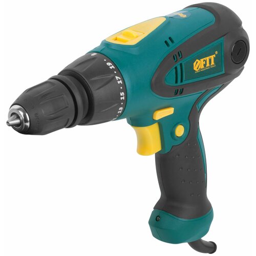 Сетевая дрель-шуруповерт FIT ES-286 электроинструмент подарок на день рождения мужчине любимому папе дедушке парню 440000₽