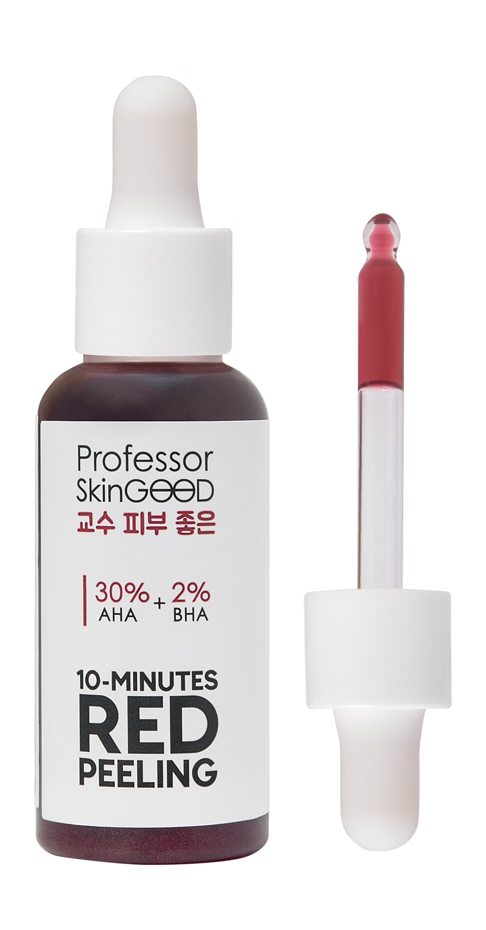 Professor SkinGOOD Красный пилинг для лица AHA 30% + BHA 2%, 30 мл