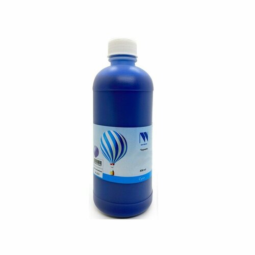 Чернила NV Print NV-INK500UC 500мл Голубой на водной основе универсальные для Сanon/‎Epson/‎НР/‎Lexmark