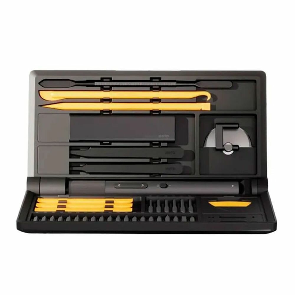 Набор инструментов для точных работ HOTO Precision Screwdriver Kit Pro чёрный