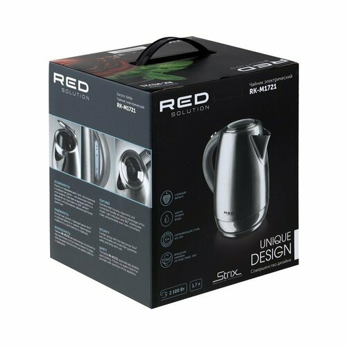 Чайник электрический RED Solution RK-M1721 металл 17 л 2100 Вт серебристый 443000₽