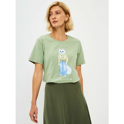 фото Футболка manii'ta lacitta, размер xs, зеленый