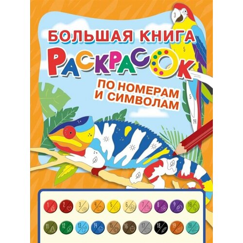 Большая книга раскрасок по номерам и символам