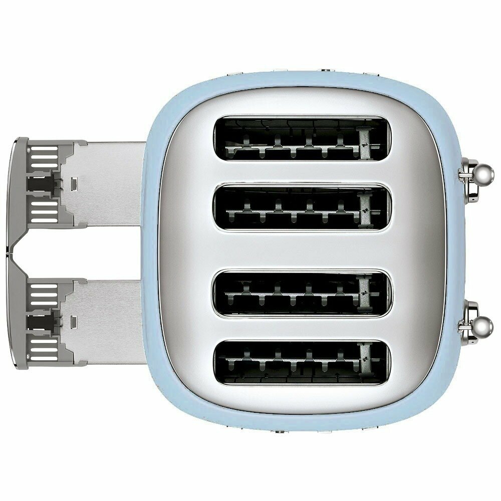 Тостер SMEG TSF03PBEU, пастельный голубой, официальная гарантия — фото 1