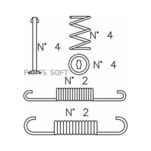 TRUSTING K407 монтажный комплект