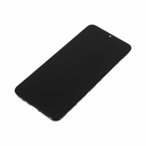 Дисплей для Motorola Moto E20 (в сборе с тачскрином) в рамке, черный, AA