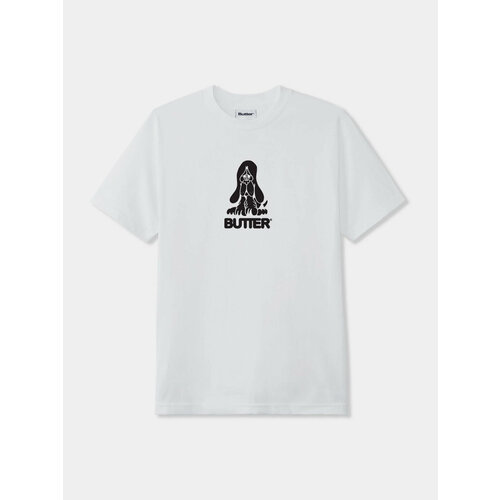 фото Футболка butter goods hound tee, размер m, белый