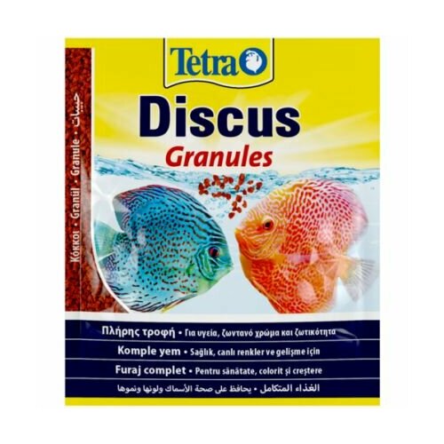 Tetra Корм для дискусов Min Diskus Granules, 15 г корм зоомир гранулы для дискусов 30 г