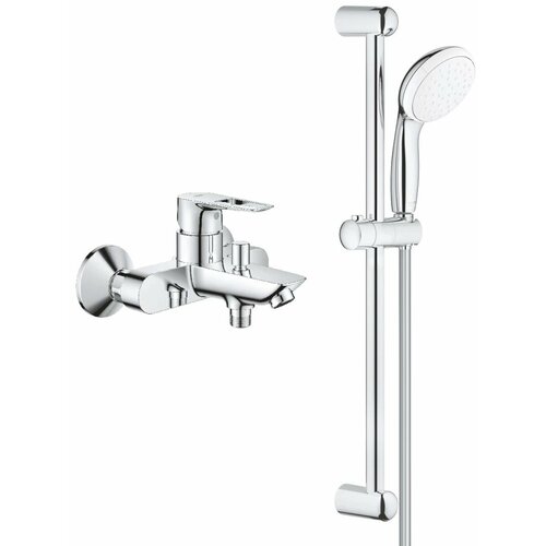 Смеситель для ванны Grohe BauLoop New 23602001 + 27924001