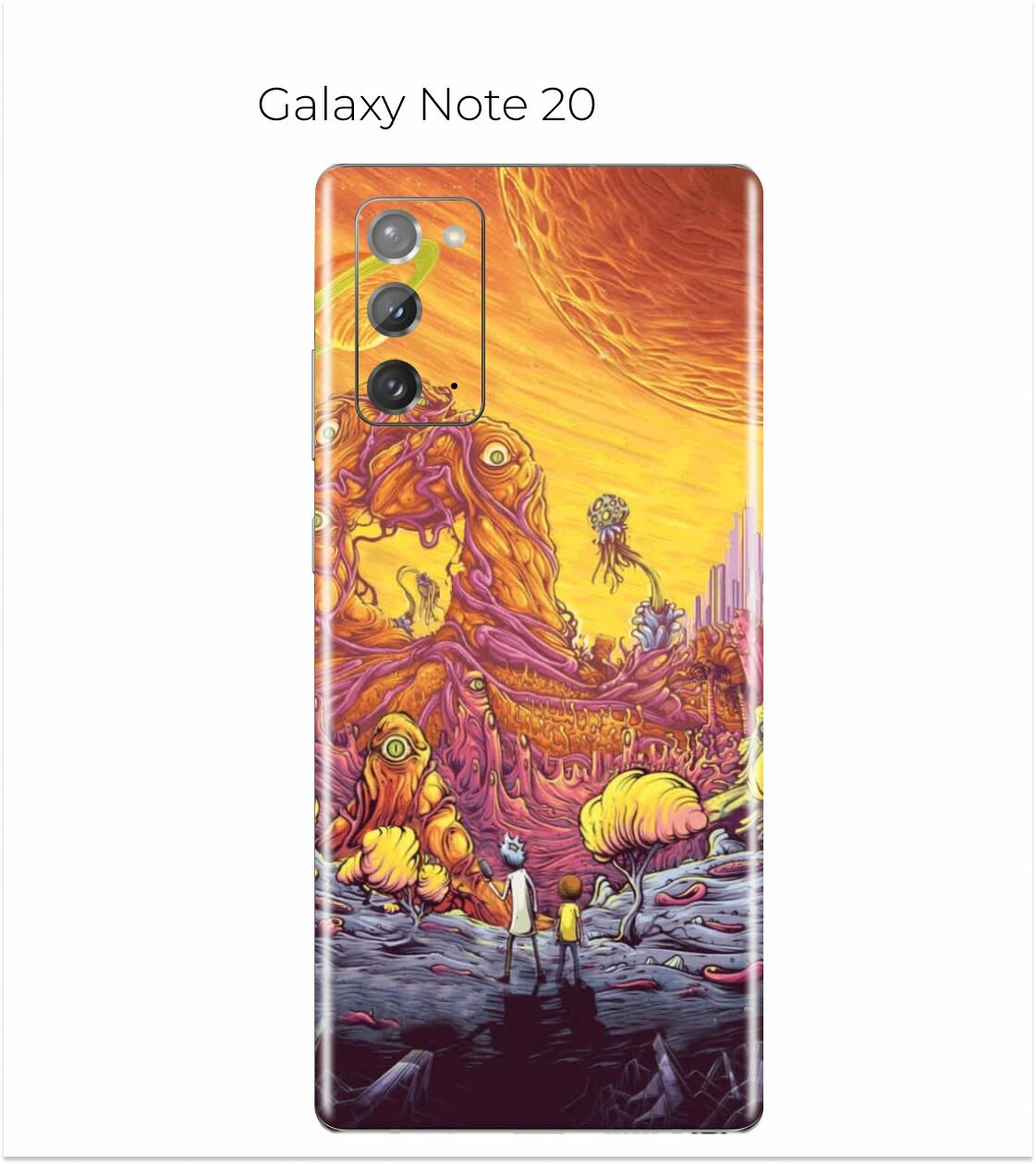 Гидрогелевая пленка на Samsung Galaxy Note 20 на заднюю панель защитная пленка для Galaxy Note 20