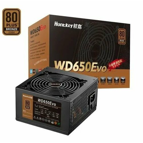 Блок питания компьютера HuntKey WD650Evo 650Вт 640700₽