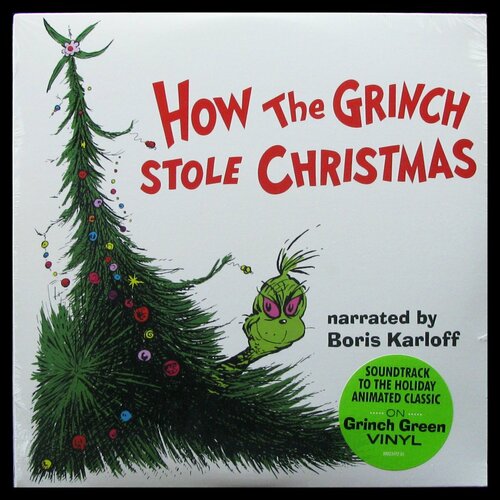 Виниловая пластинка Real Gone Music V/A – Dr. Seuss' The Grinch (Original Motion Picture Soundtrack) (coloured vinyl)