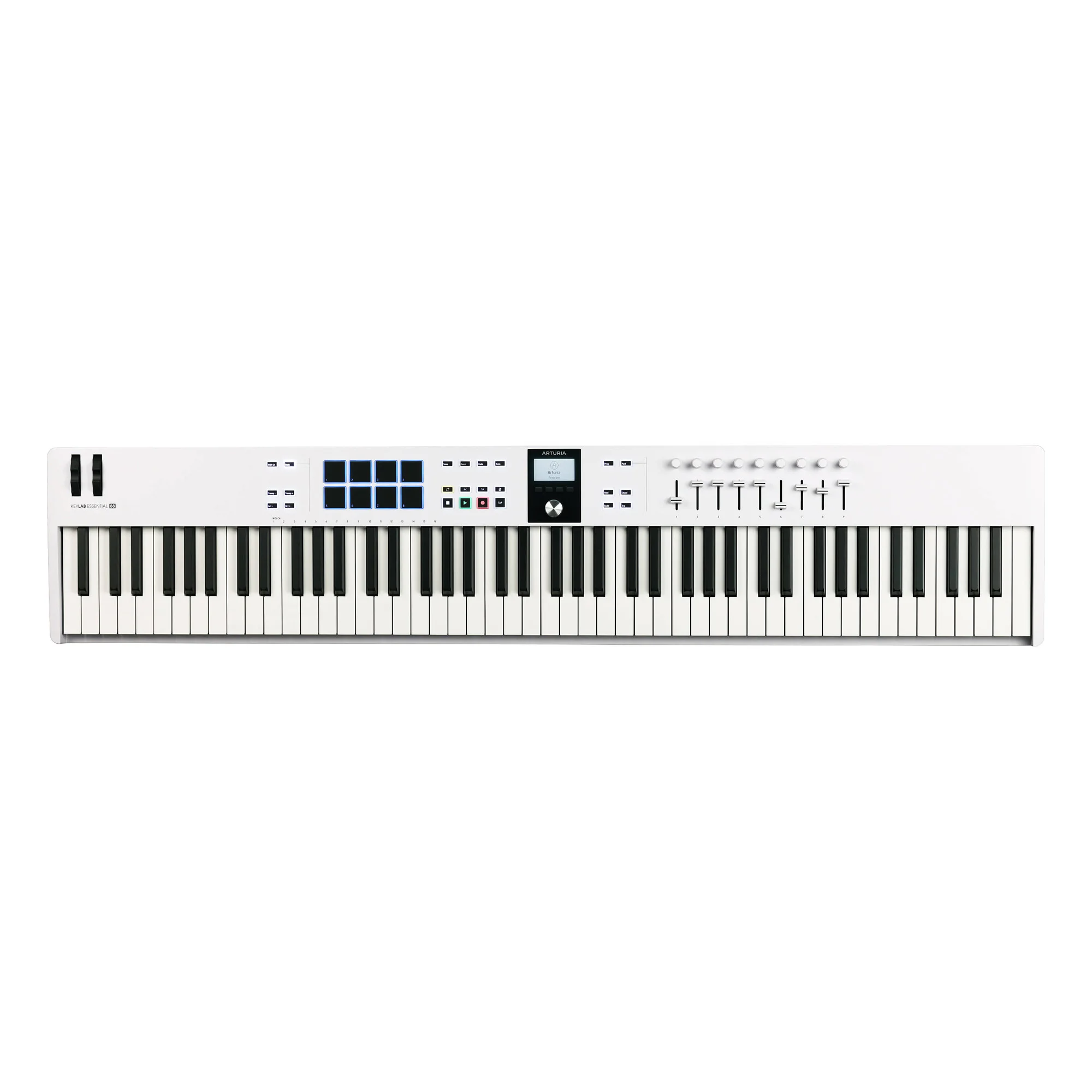 Arturia KeyLab Essential 88 mk3 white полноразмерная 88-клавишная midi-клавиатура