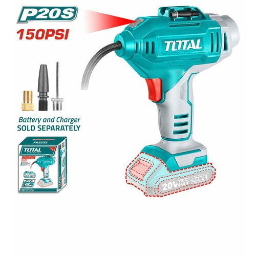 Аккумуляторный Автокомпрессор 20В TACLI2018