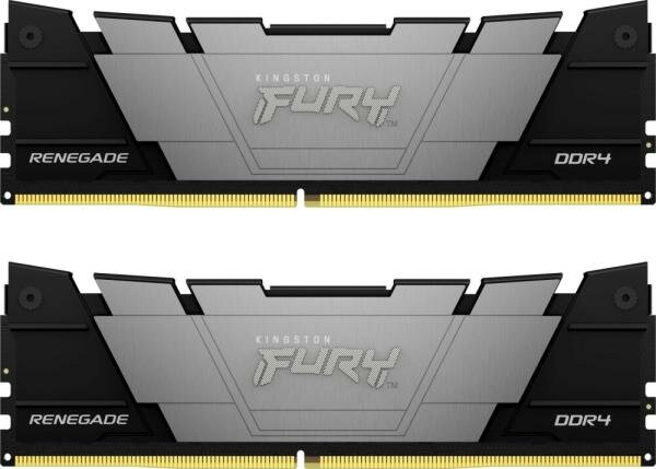 Оперативная память для компьютера 16Gb (2x8Gb) PC4-42644 5333MHz DDR4 DIMM CL20 Kingston Fury Renegade KF453C20RB2K2/16