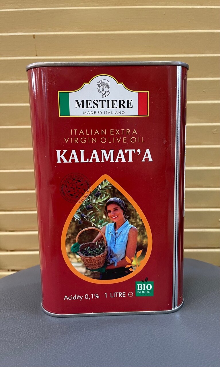 "Mestiere"-Масло оливковое Extra Virgin Kalamata 1 литр.