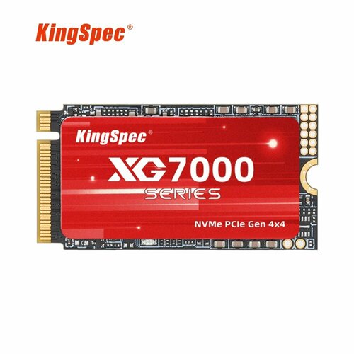 Внутренний твердотельный накопитель KingSpec 1 ТБ 512 ГБ NVMe PCIe 40x4 M2 2242 512 ГБ 4519₽