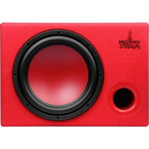 Авто-сабвуфер URAL АС-У12А красный 17867₽