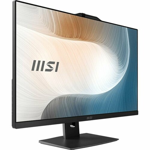 Моноблок MSI Modern AM272P 1M, 27" 1920х1080, Intel Core 7 150U (5.4 ГГц), RAM 16 ГБ, SSD/HDD 512 ГБ, Iris Xe Graphics, без системы, чёрный, 9S6-AF8231-679