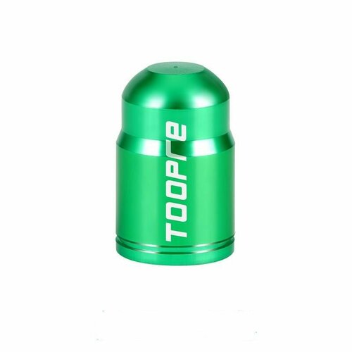 Колпачки на ниппель велосипеда, цвет зеленый, 2шт.