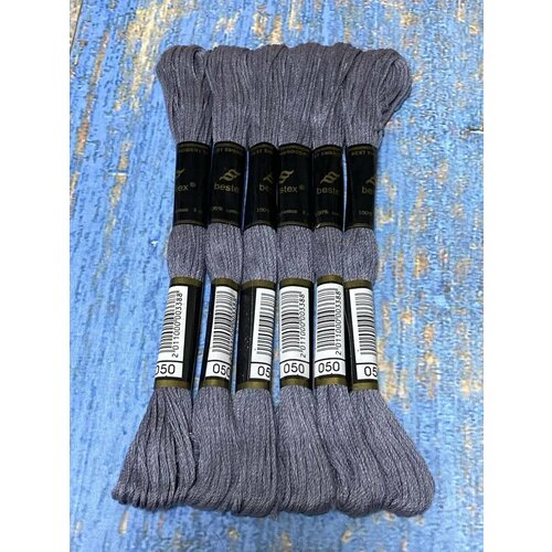 Набор ниток мулине Bestex нитки для вышивания и рукоделия вышивка крестом мулине