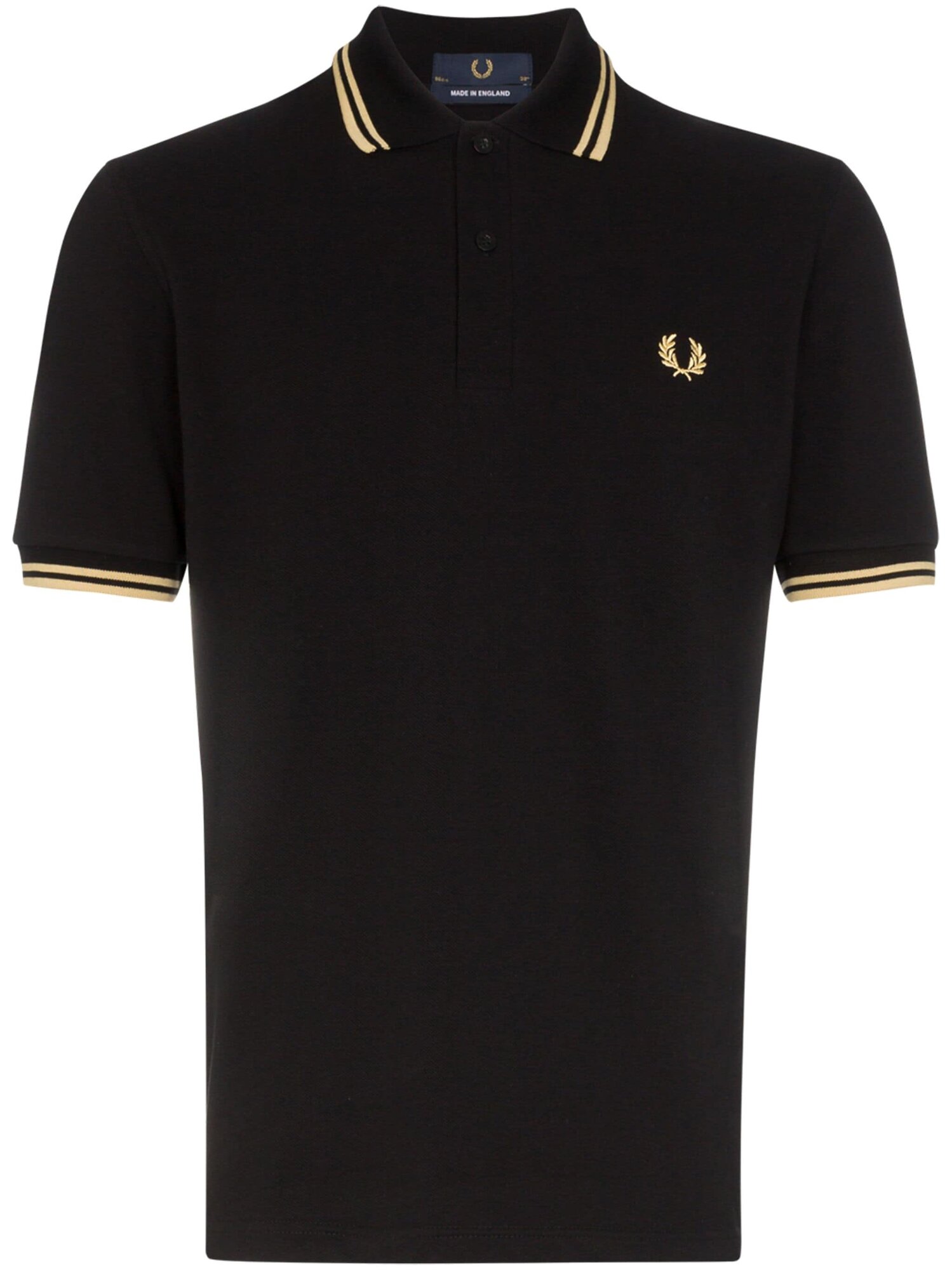 Поло FRED PERRY, размер 38 UK, черный
