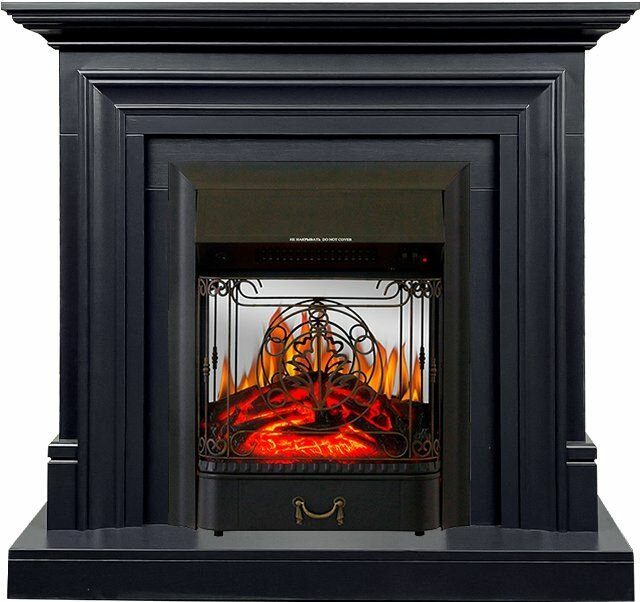 Каминокомплект Bradford - Серый графит с очагом Majestic FX M Black