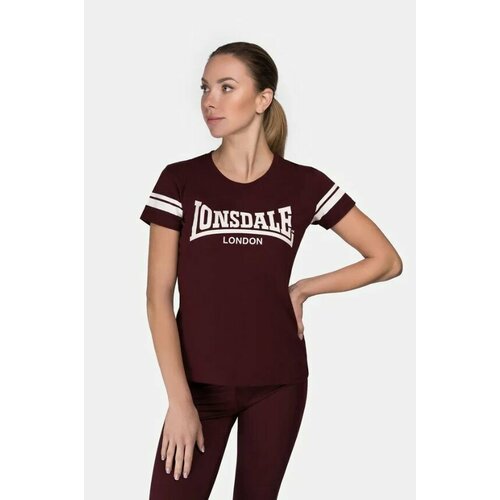 фото Футболка lonsdale, размер м, бордовый