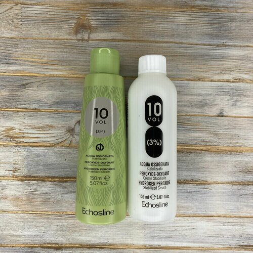 Оксид для волос 3% (10 VOLUME) 150 мл Окислительная эмульсия OXY ECHOS LINE для красителей ECHOS COLOR и CHARCOAL, осветляющих средств