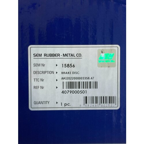 Диск торм 430131x45130 12n-168-d19 SAF SK RB 9022 15240₽