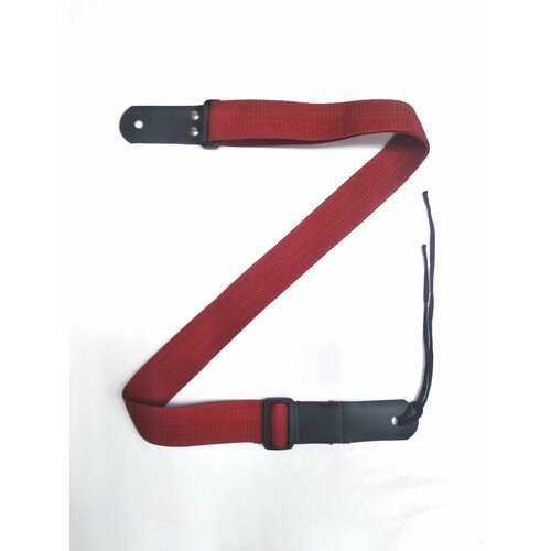 Ремень для гитары или укулеле, бордовый