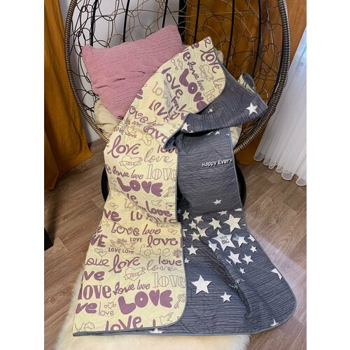 Покрывало на кровать и диван 220х200 1750₽