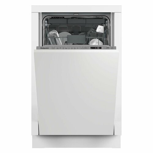 Встраиваемая посудомоечная машина 45 см Hotpoint HIS 2D85 DWT белая 54999₽