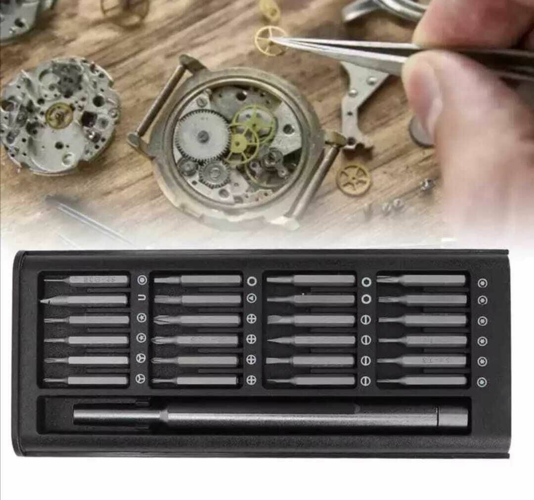 фото Профессиональный набор отверток и инструментов Precision Screwdriver 24 в 1 / Отвертка с битами / Для телефона, планшета, ноутбука, и точных работ.