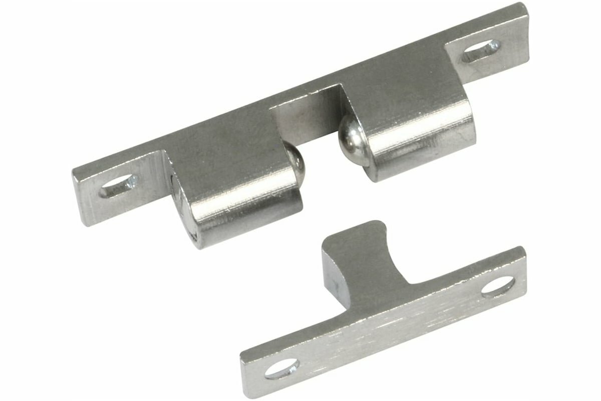 Роликовая защелка Amig латунь хромированная 14 LCR